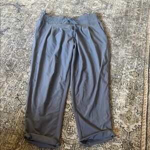 Prana Women’s Charcoal Lightweight Pants Size Medium hiking walking